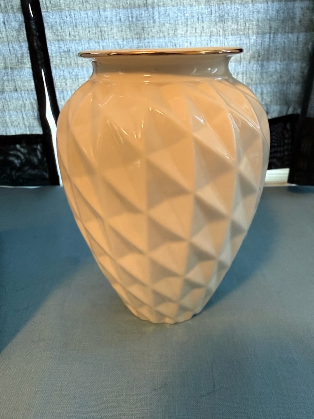 Lenox Lattice Spiral Vase - 7 in- NEW